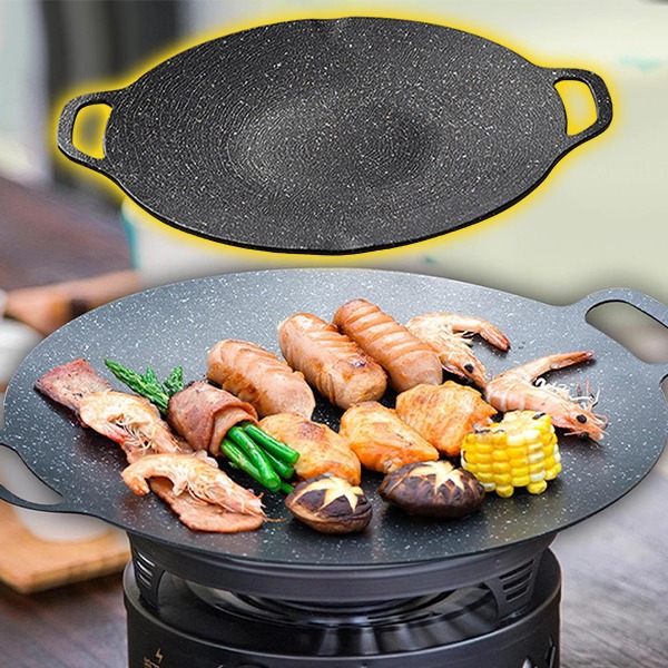 Nelimpanti apvali keptuvė - 32 cm, visiems kaitinimo šaltiniams, 300°C | KOREPAN
