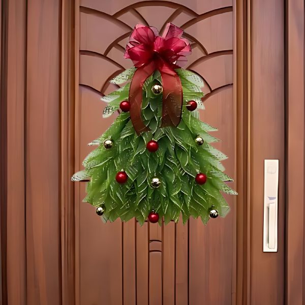 Rankų darbo kalėdinė eglutės girlianda | TREEWREATH