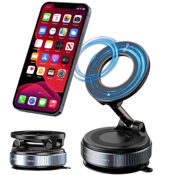 Magnetinis telefono laikiklis (360° pasukimas, suderinamas su „MagSafe“) | MAGHOLDZ